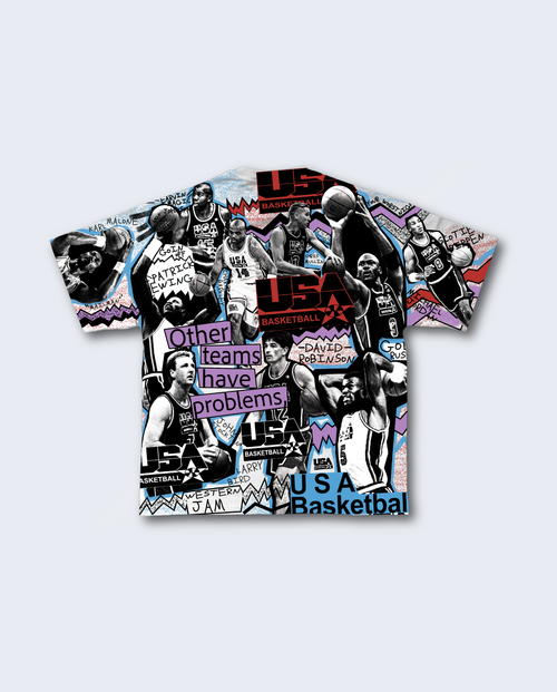 92' DREAM TEAM AOP TEE (SHIPPING NOW)